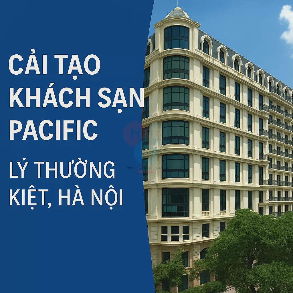 CẢI TẠO VÀ LẮP MỚI pacific LÝ THƯỜNG KIỆT