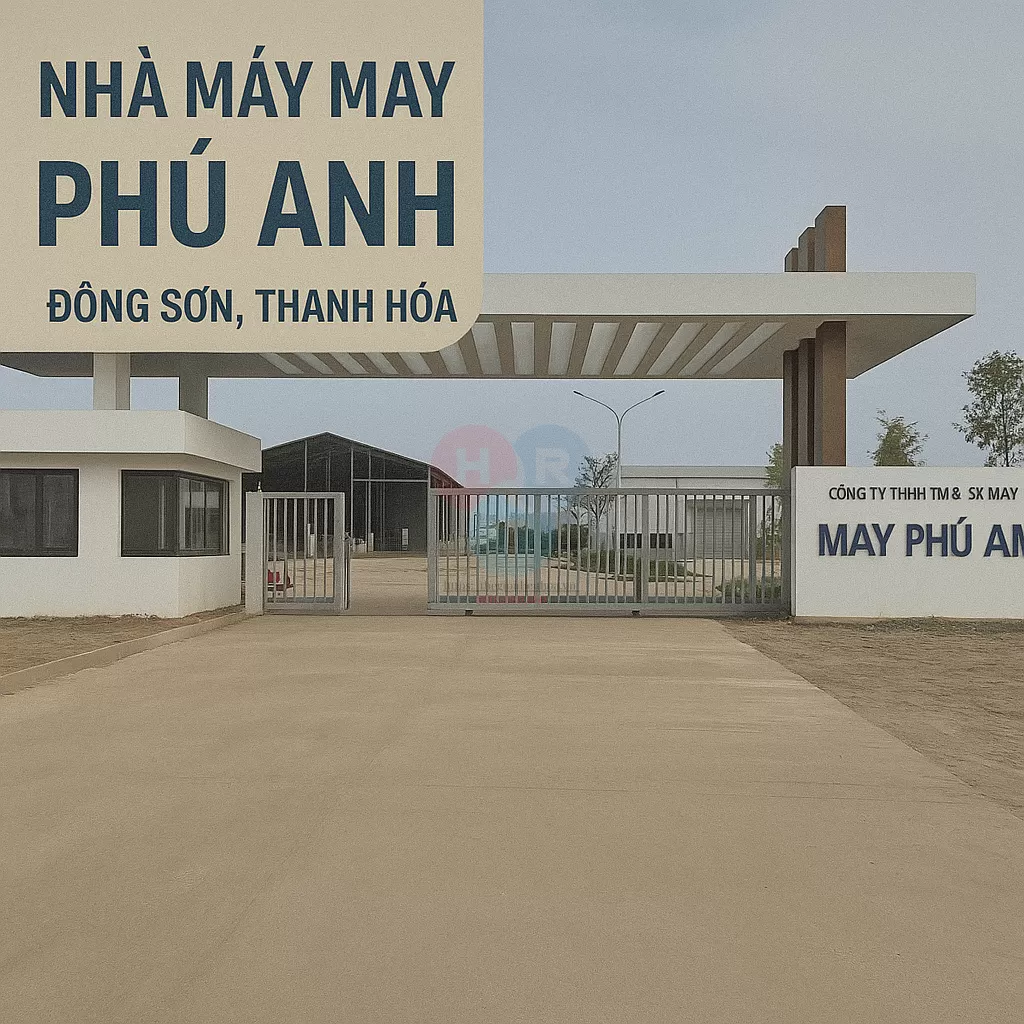 Nhà Máy May PHÚ ANH - Đông Sơn, Thanh Hóa