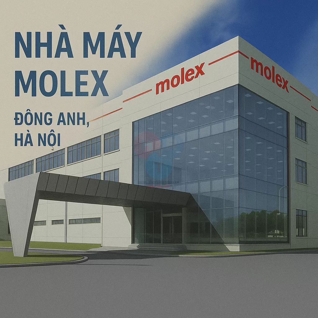 NHÀ MÁY MOLEX - Đông Anh, Hà Nội