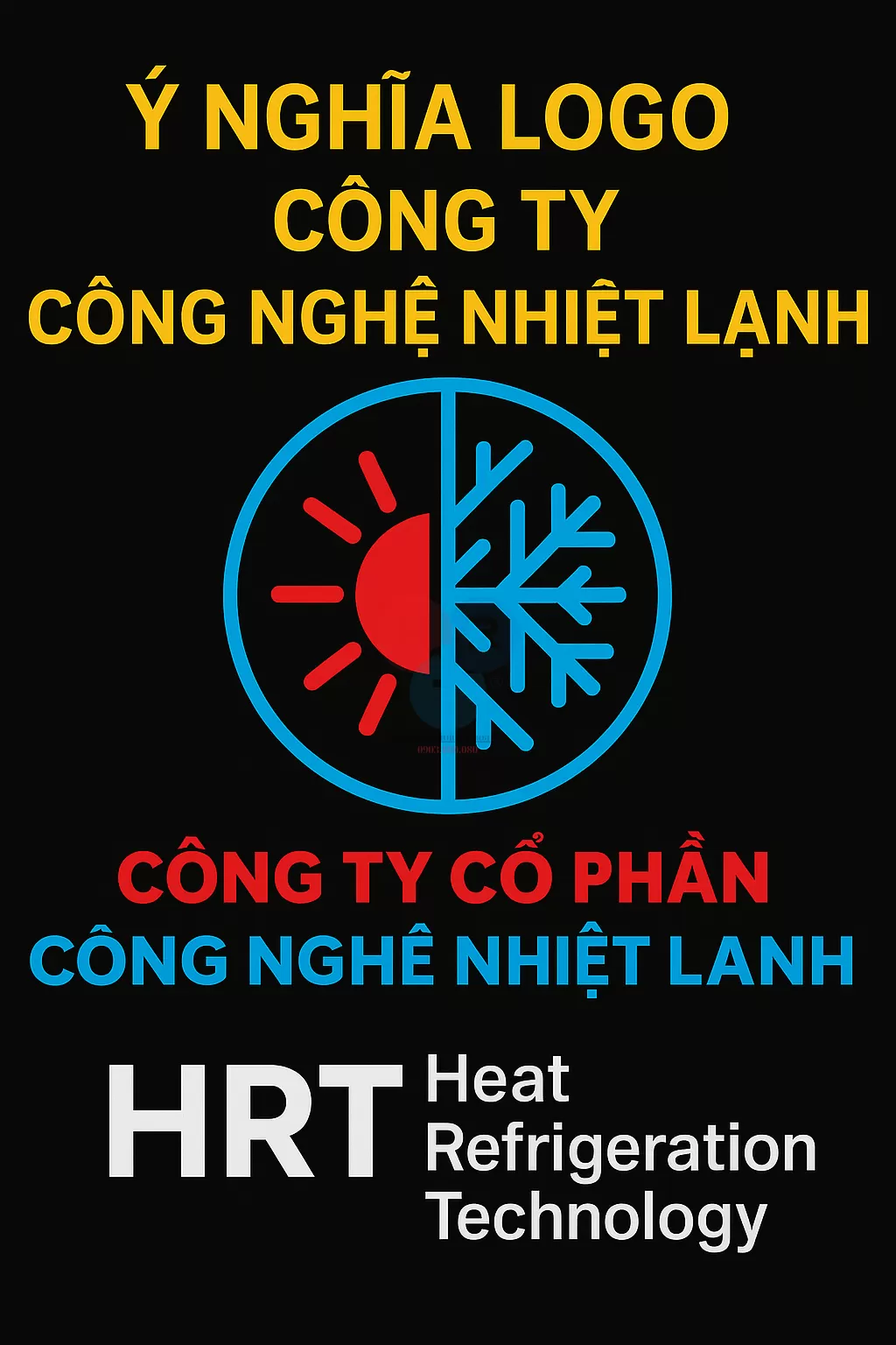 Logo của HRT JSC là sự kết tinh hoàn hảo giữa tính biểu tượng và giá trị cốt lõi của công ty