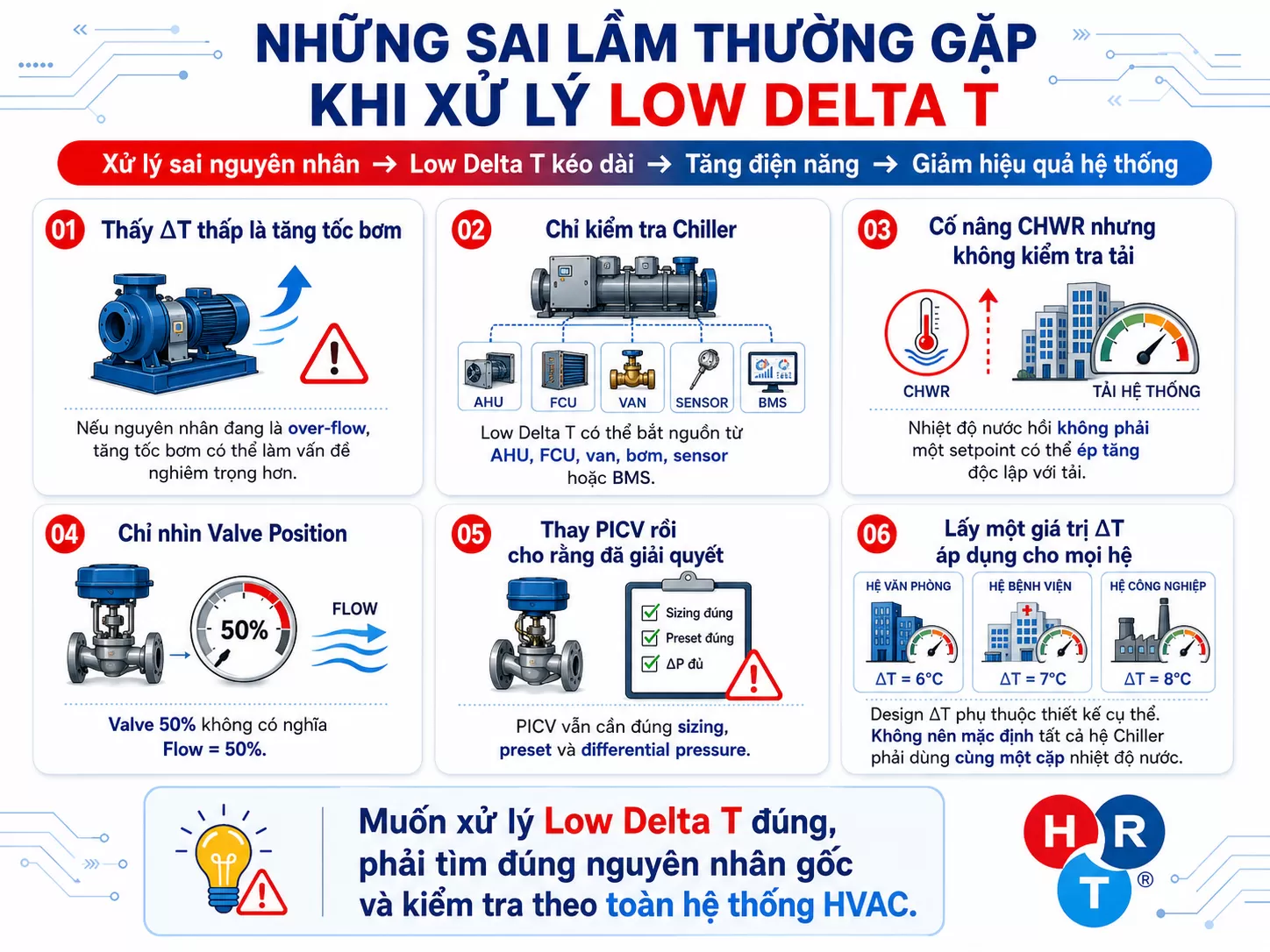 ch&ecirc;nh nhiệt thấp ở Chiller
