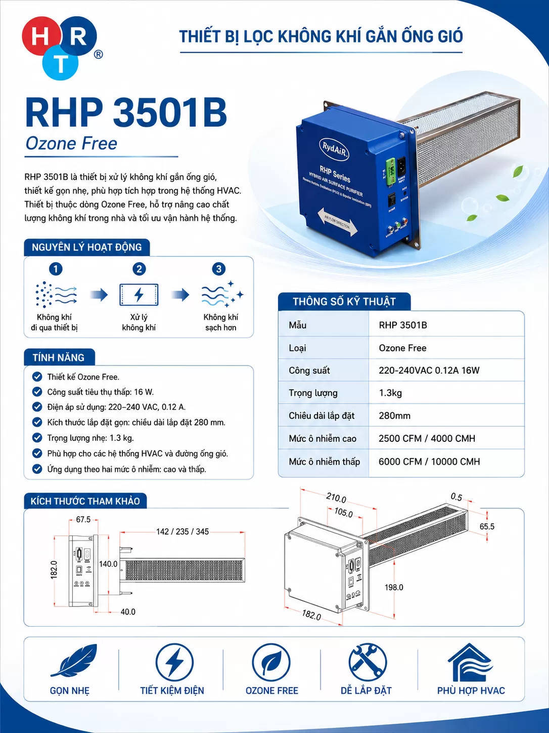 RHP 3501B