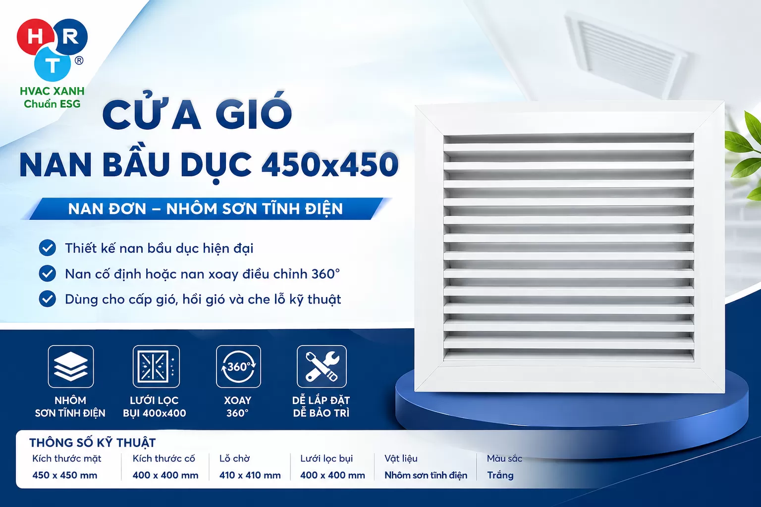 Cửa gi&oacute; nan bầu dục 450x450