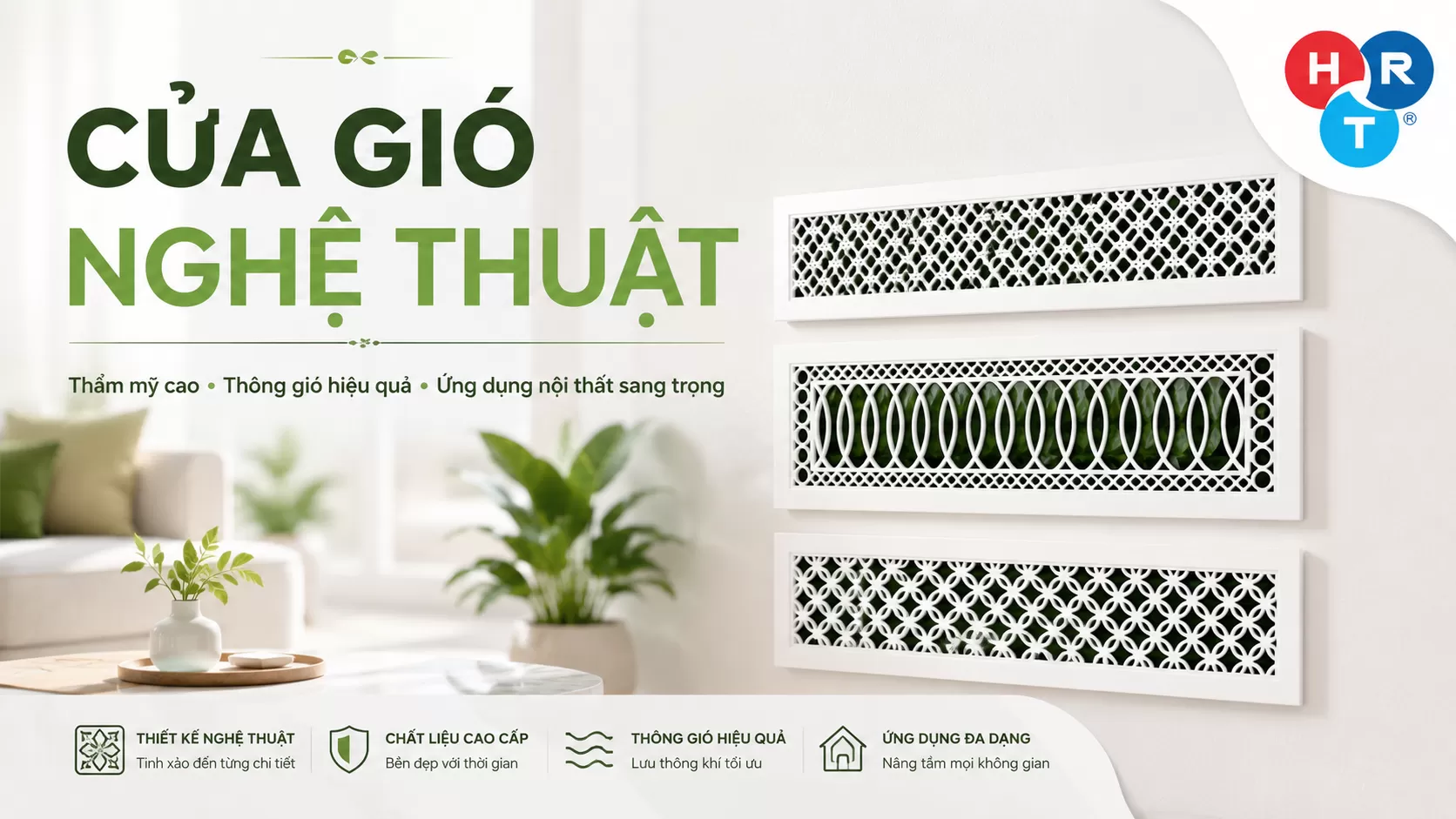 cửa gi&oacute; nghệ thuật
