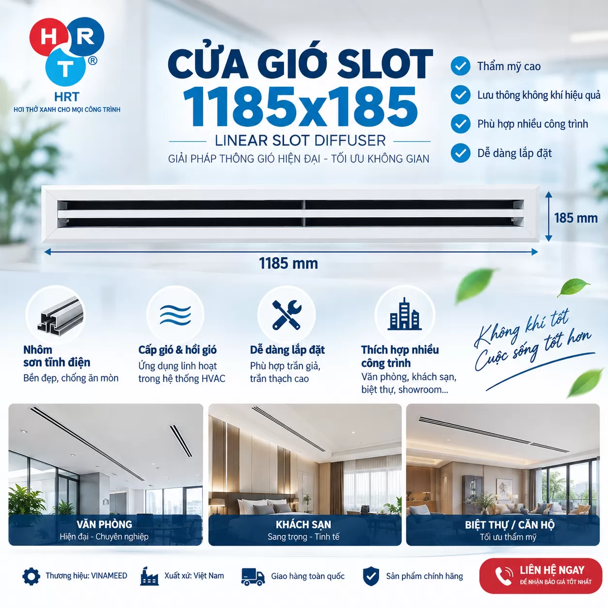 Cửa gi&oacute; Slot 1185x185