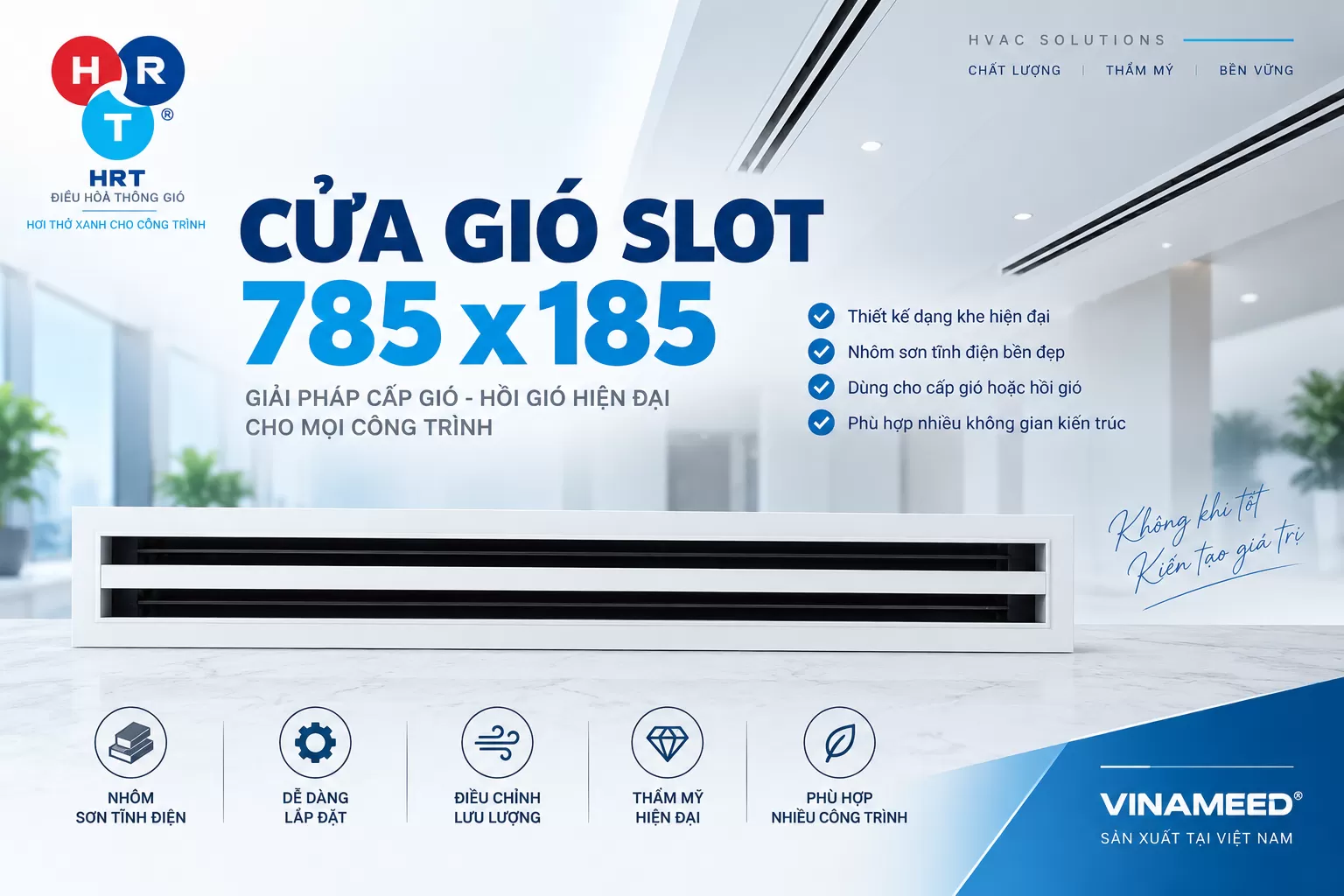 cửa gi&oacute; Slot 785x185