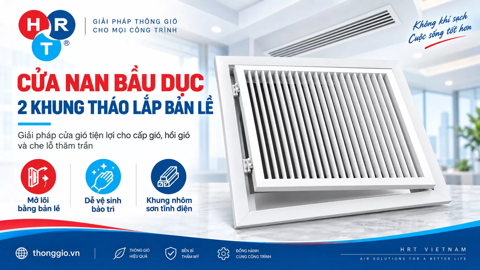 cửa nan bầu dục 2 khung th&aacute;o lắp bản lề