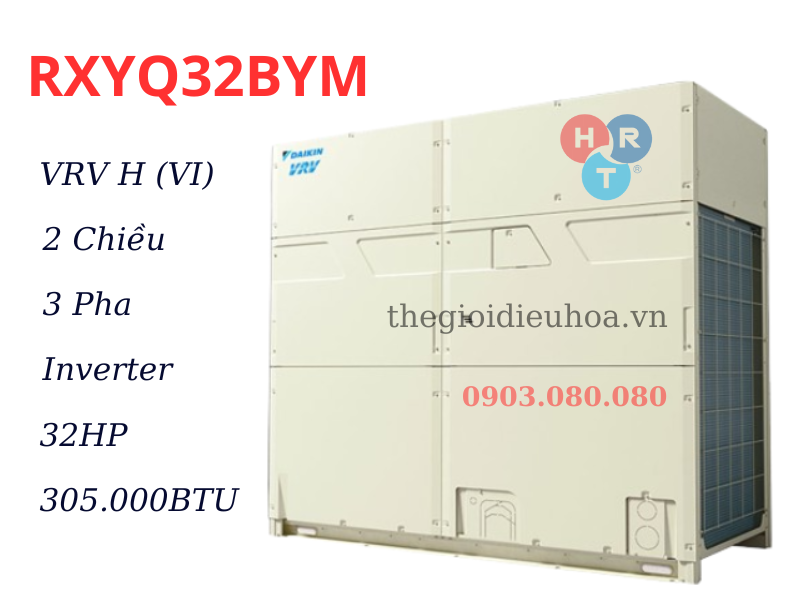 Tổ Hợp 2 Dàn Nóng Daikin VRV H 32HP RXYQ32BYM
