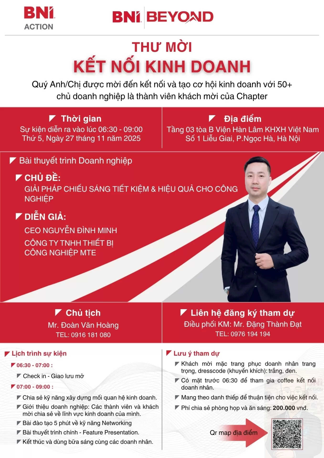 KẾT NỐI KINH DOANH – BNI ACTION 27/11/2025
