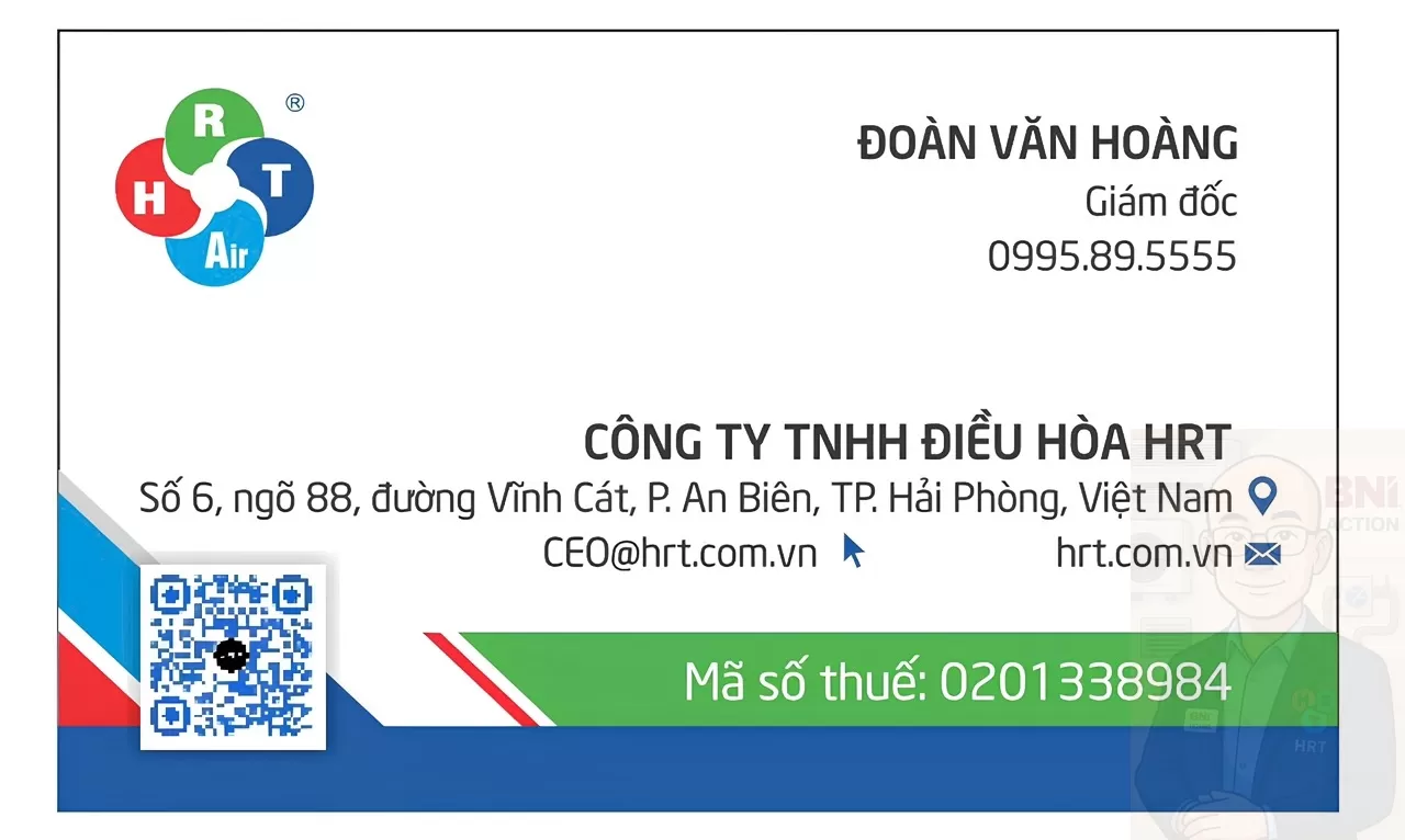 ĐOÀN VĂN HOÀNG – CEO CÔNG TY ĐIỀU HÒA HRT
