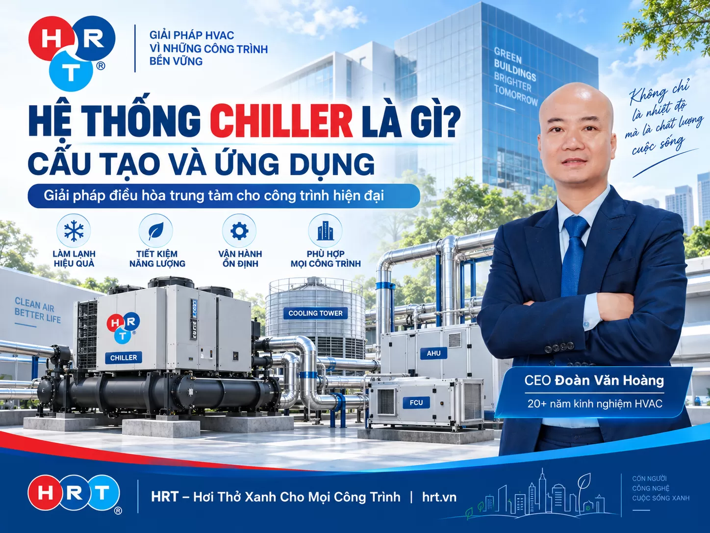Hệ Thống Chiller Là Gì? Cấu Tạo, Nguyên Lý Và Ứng Dụng