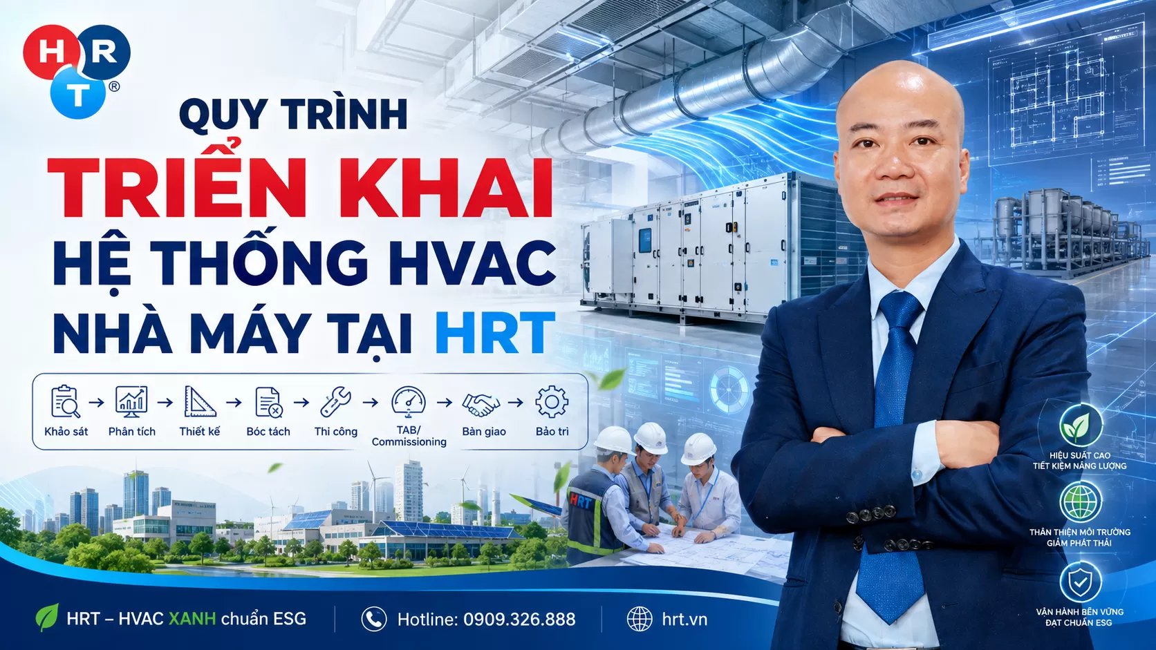 Hệ Thống HVAC Nhà Máy: Giải Pháp Đồng Bộ, Tiết Kiệm Năng Lượng