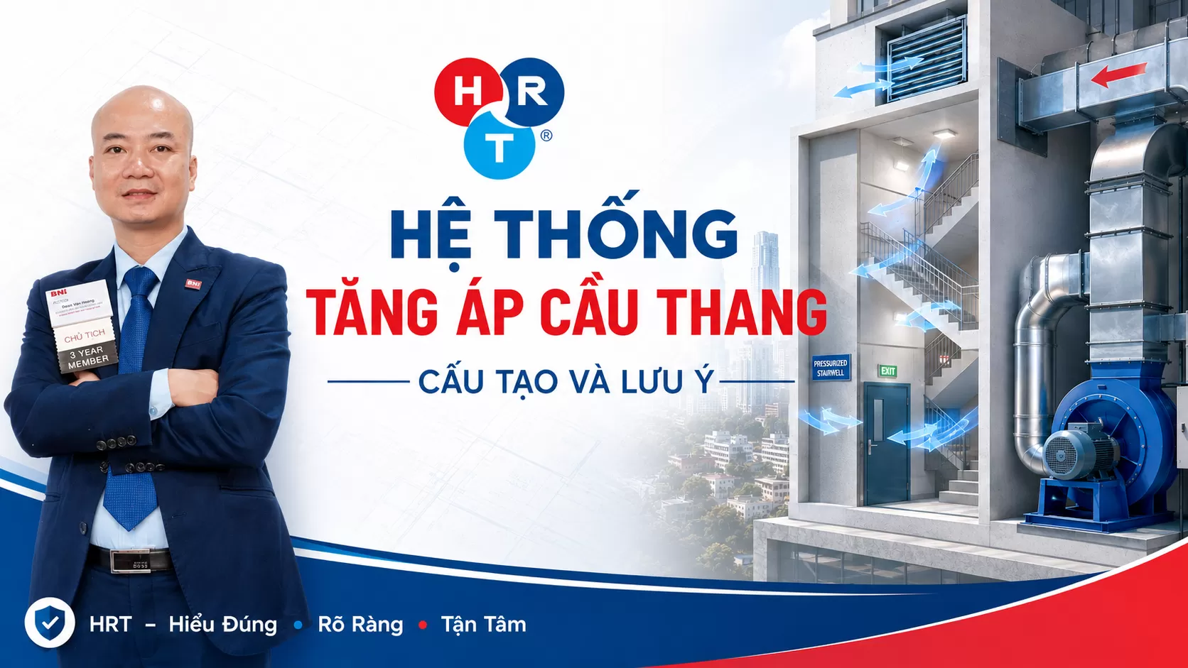 Hệ Thống Tăng Áp Cầu Thang: Cấu Tạo, Nguyên Lý Và Lưu Ý