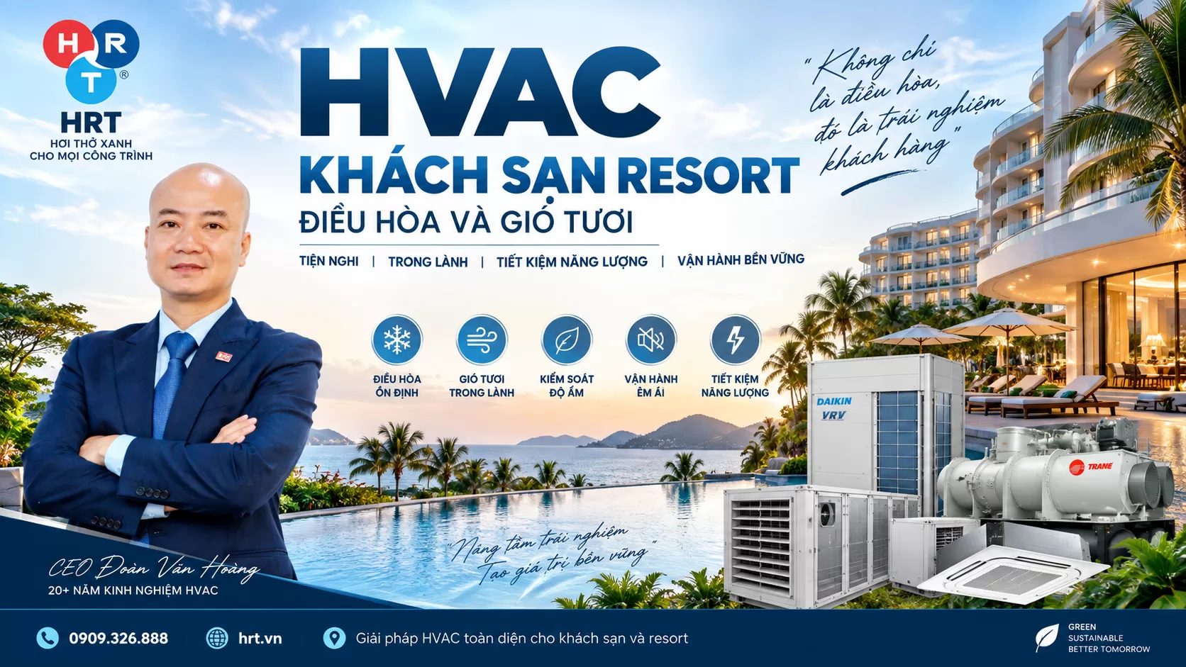 HVAC khách sạn resort