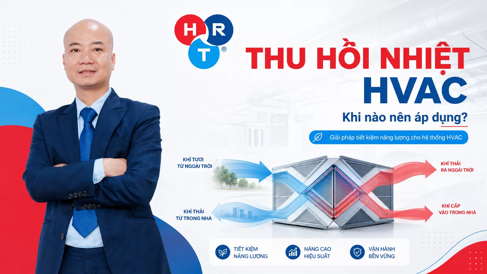 Thu Hồi Nhiệt HVAC Là Gì? Khi Nào Nên Dùng HRV/ERV?