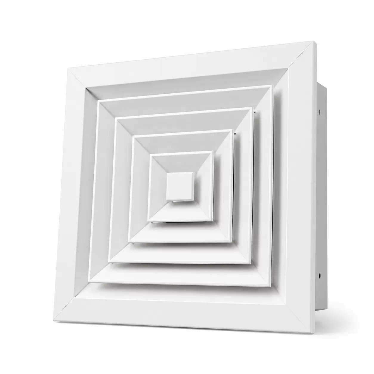 Cửa Gió Nan Thẳng Bầu Dục 400x400 – Nhôm Sơn Tĩnh Điện