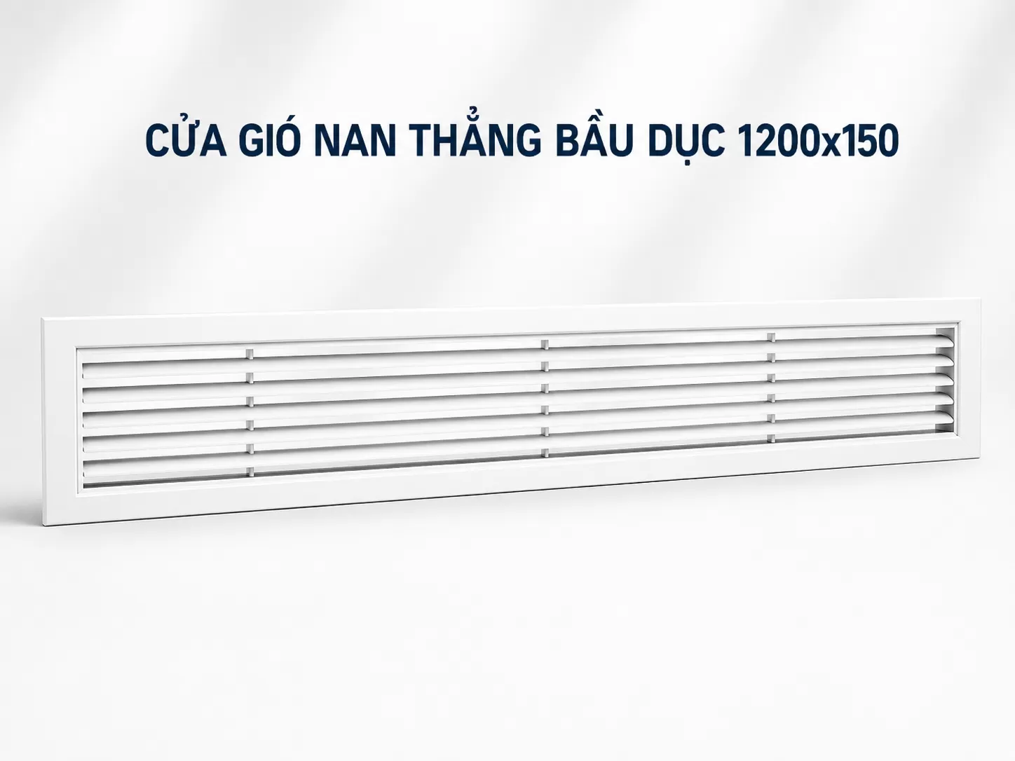 Cửa Gió Nan Thẳng Bầu Dục 1200x150