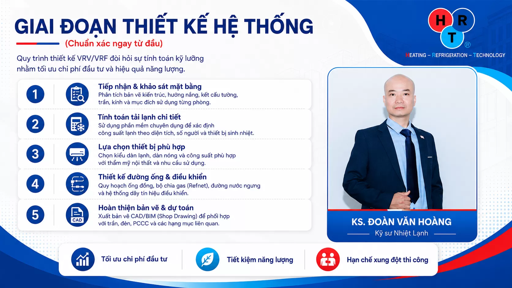 Giai Đoạn Thiết Kế Hệ Thống VRV/VRF Chuẩn Xác Ngay Từ Đầu